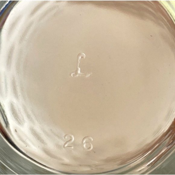 Vintage Libbey Glassware Coin Dot Tumbler Glass Set of 4 - 16 ounces Glasses - Picture 3 of 7